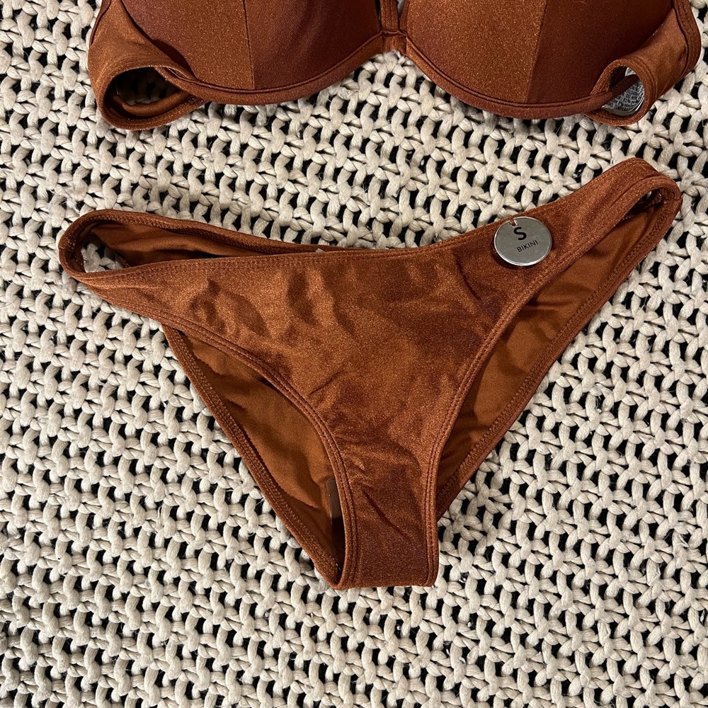 Bronze Rust Bikini Set - Picture 10 of 11